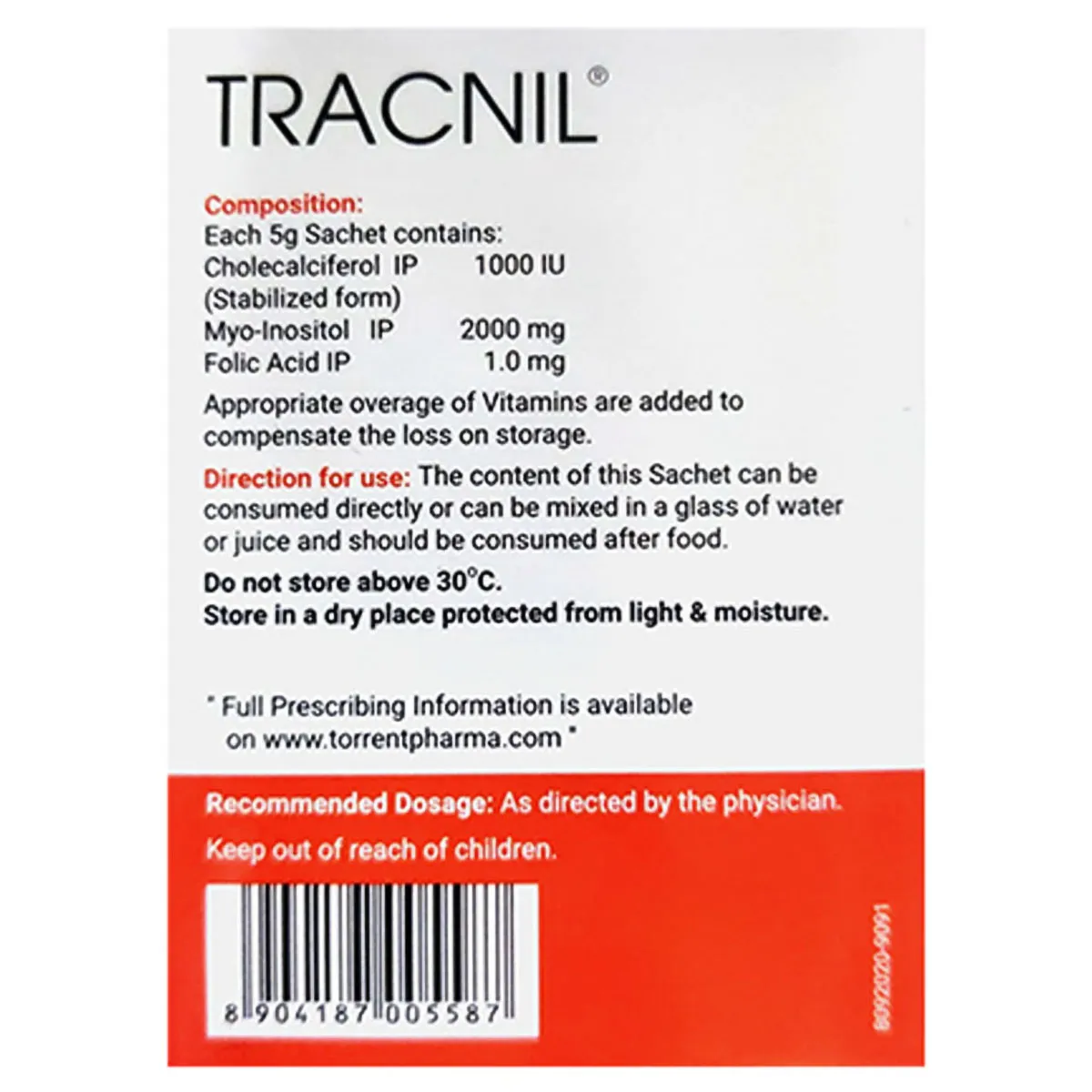 TRACNIL M TAB