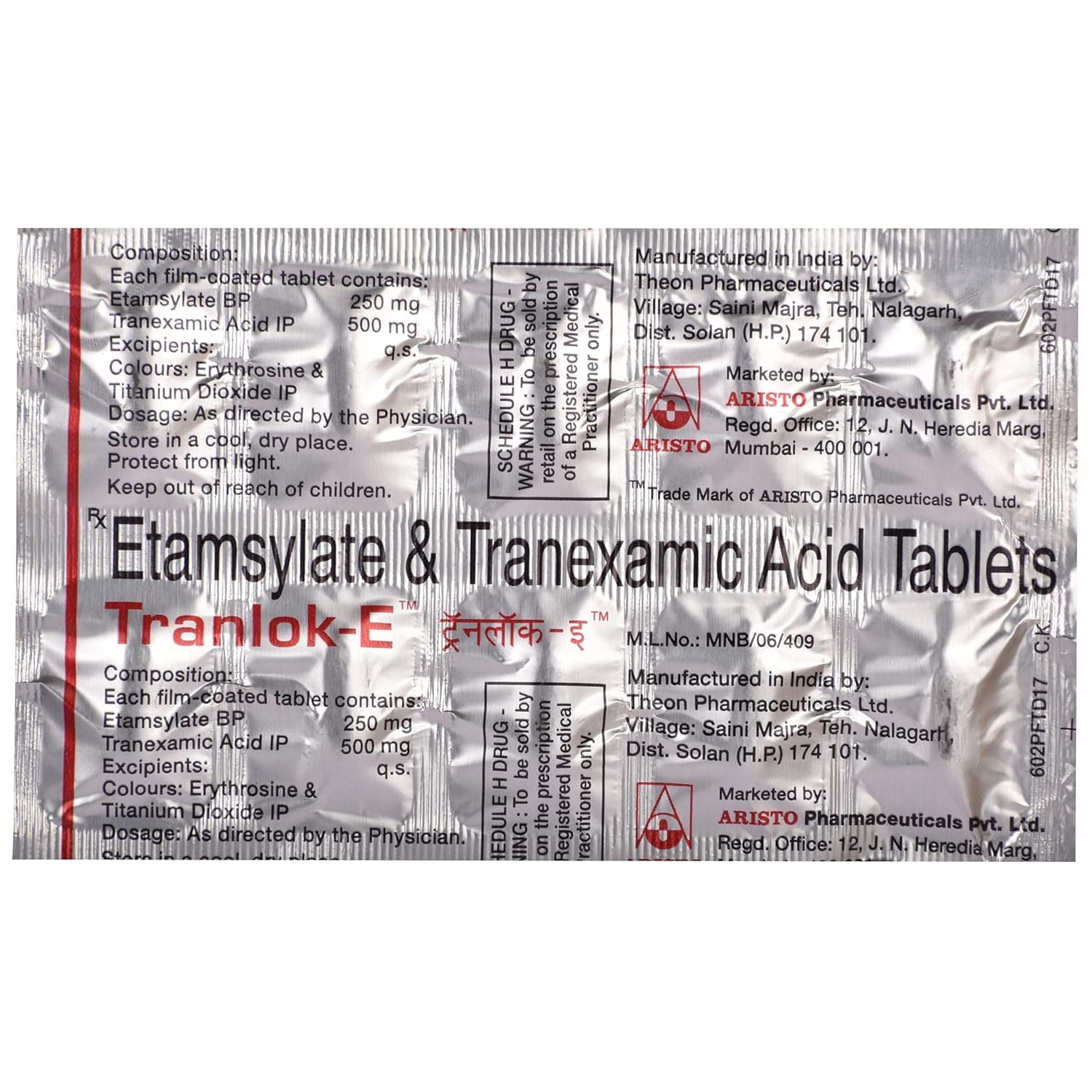 TRANLOK E TAB