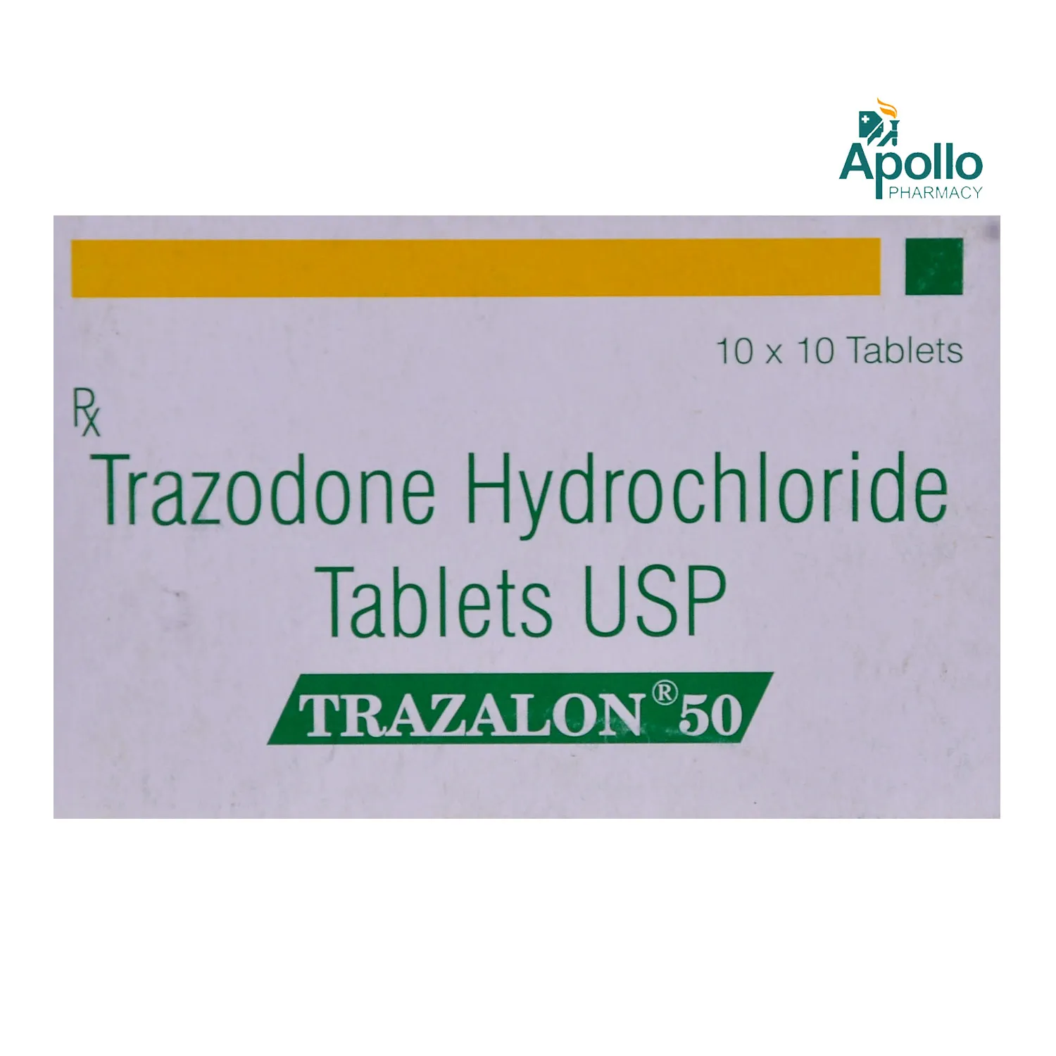 TRAZALON 50MG TAB 10`S
