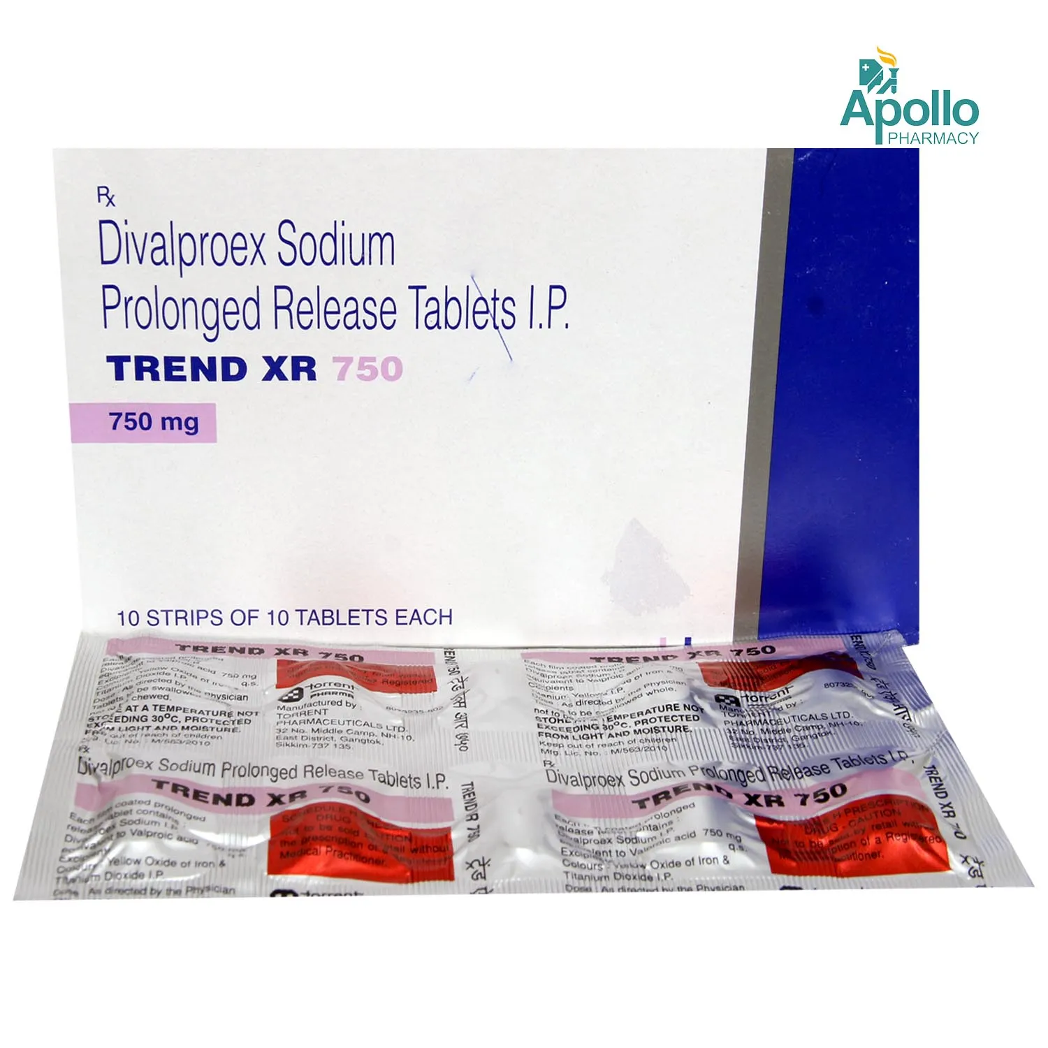 TREND XR 750MG TAB