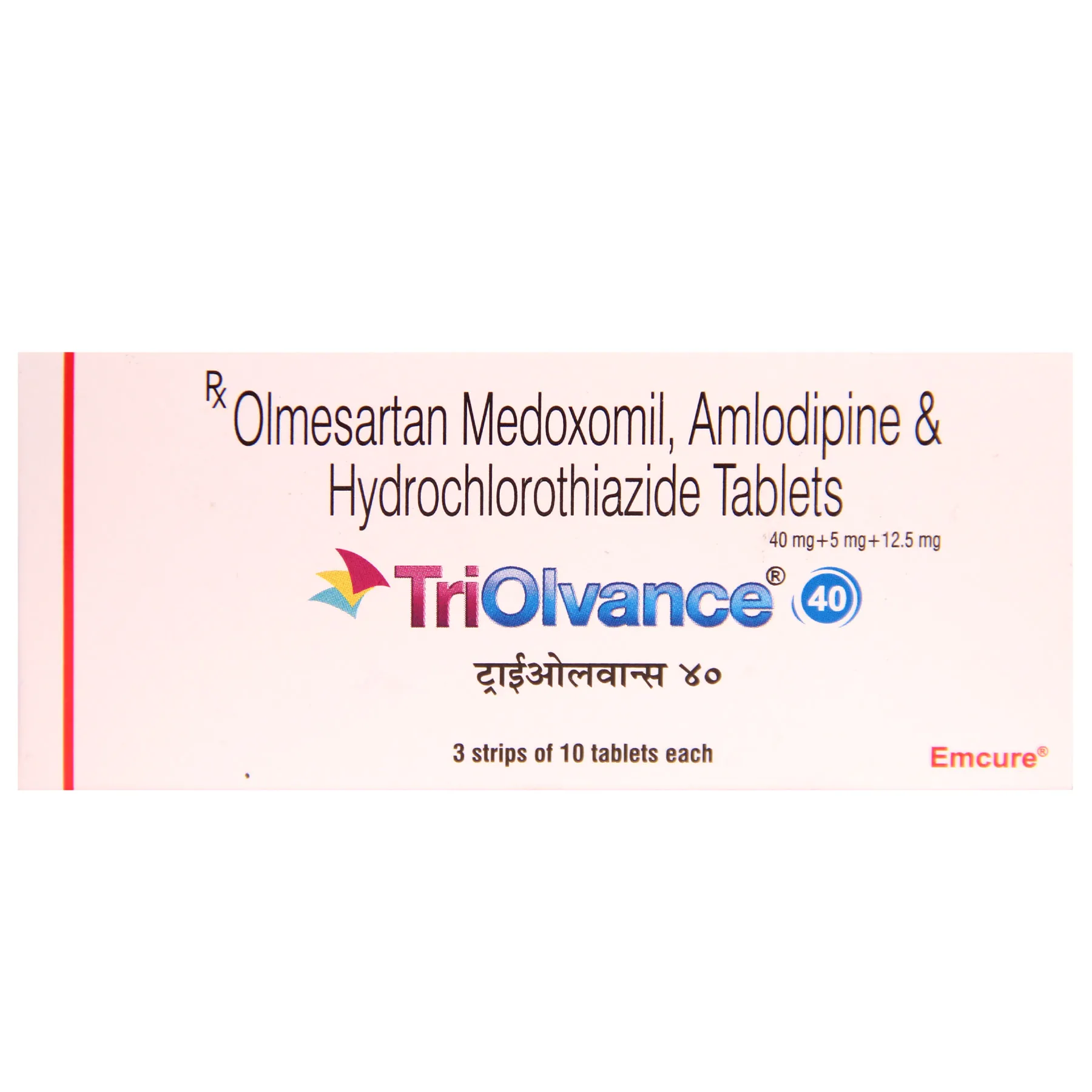 TRI OLVANCE 40MG TAB