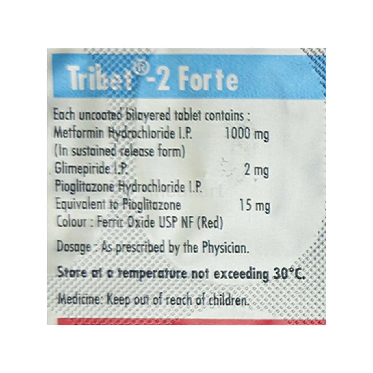 TRIBET 2 FORTE TAB