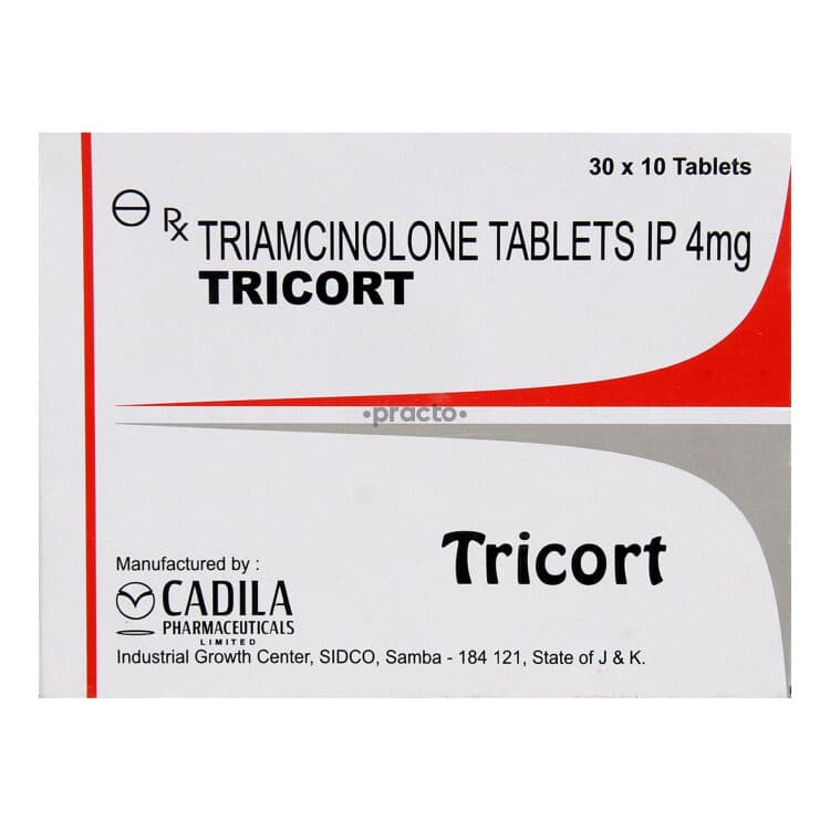 TRICORT 4MG TAB 10`S