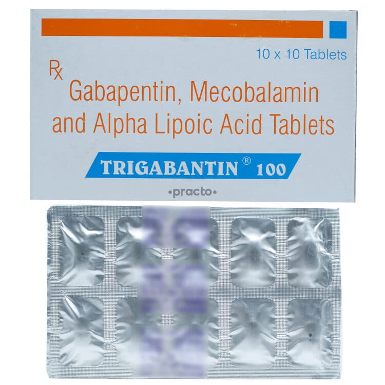 TRIGABANTIN 100MG 10`S