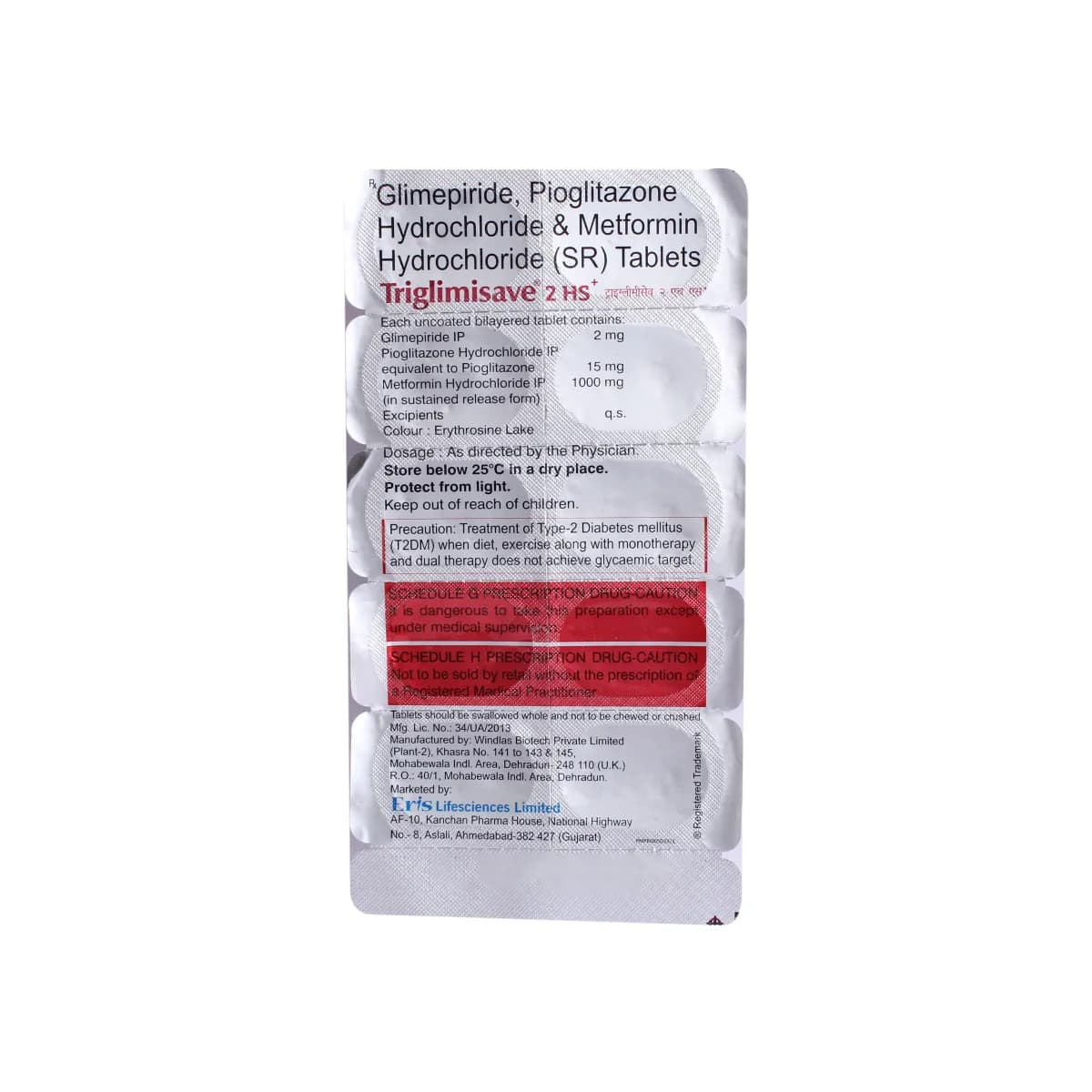 TRIGLIMISAVE 2 HS +TAB