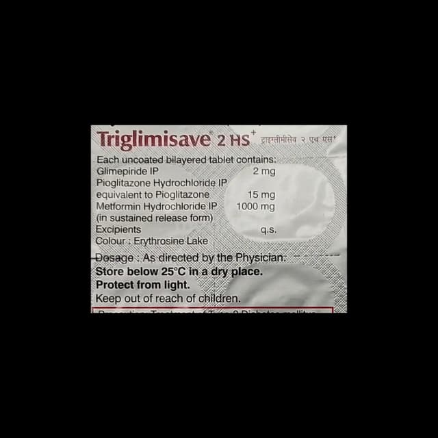Triglimisave 2 Tablet