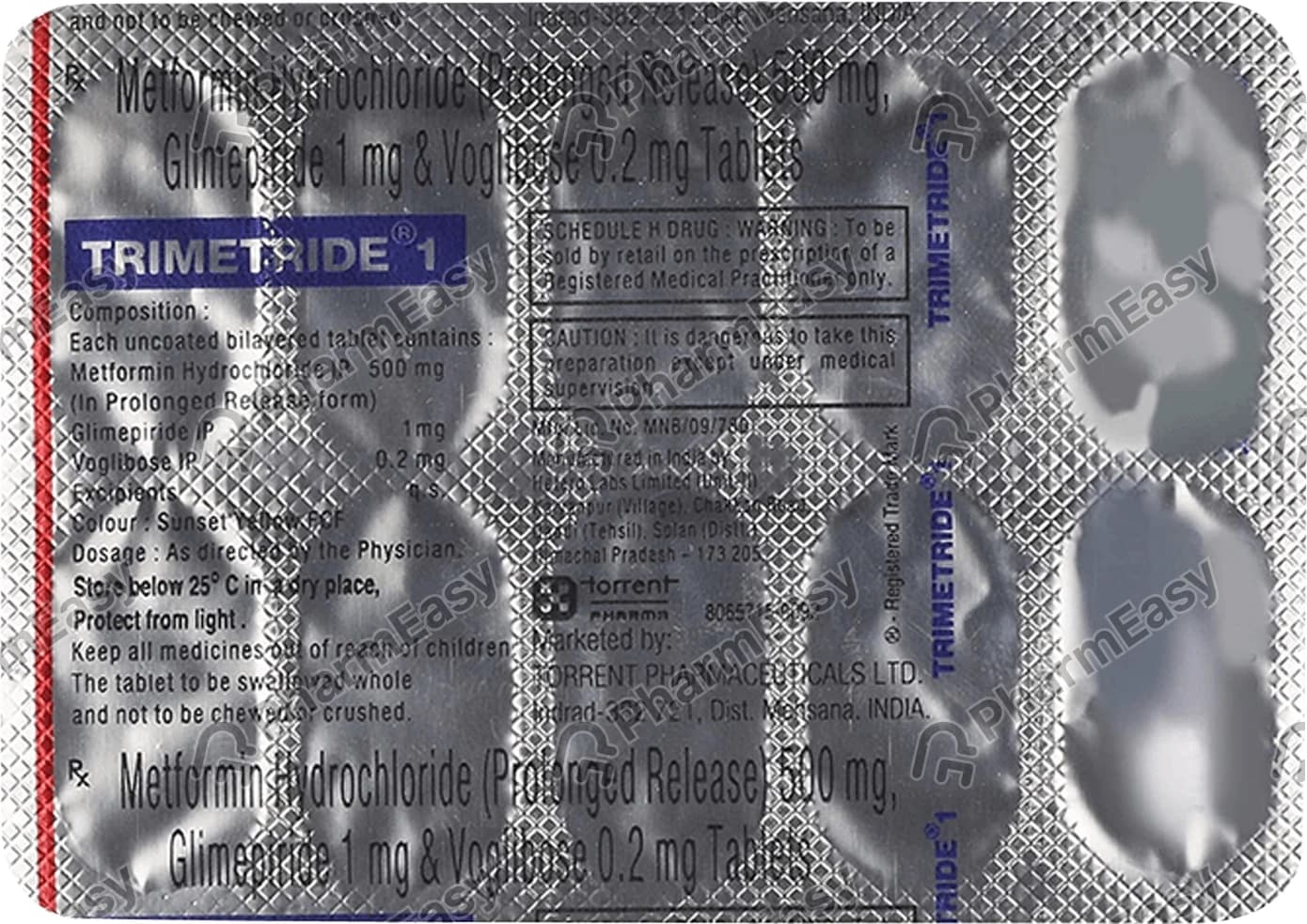 TRIMETRIDE 1MG
