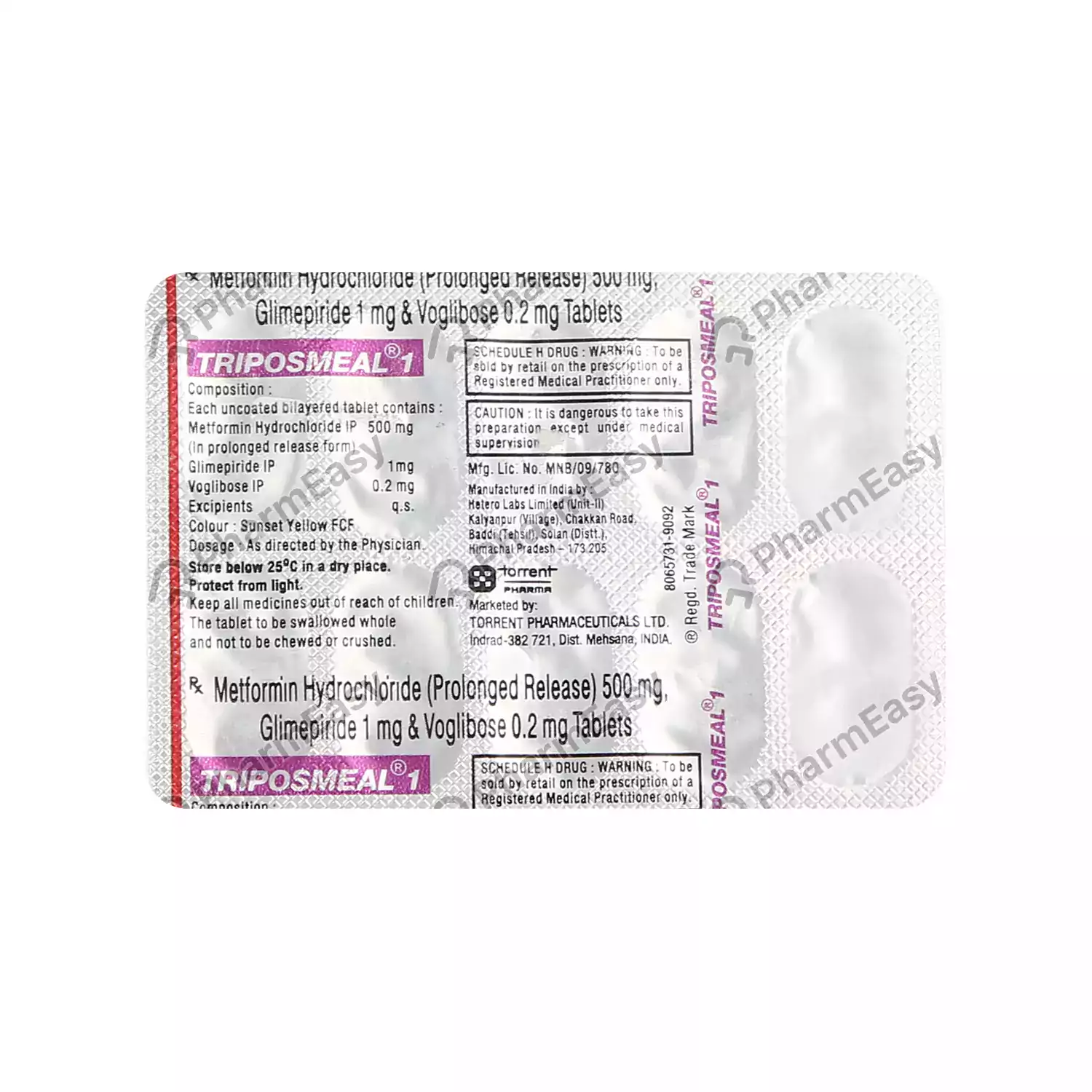 TRIPOSMEAL 1MG TAB