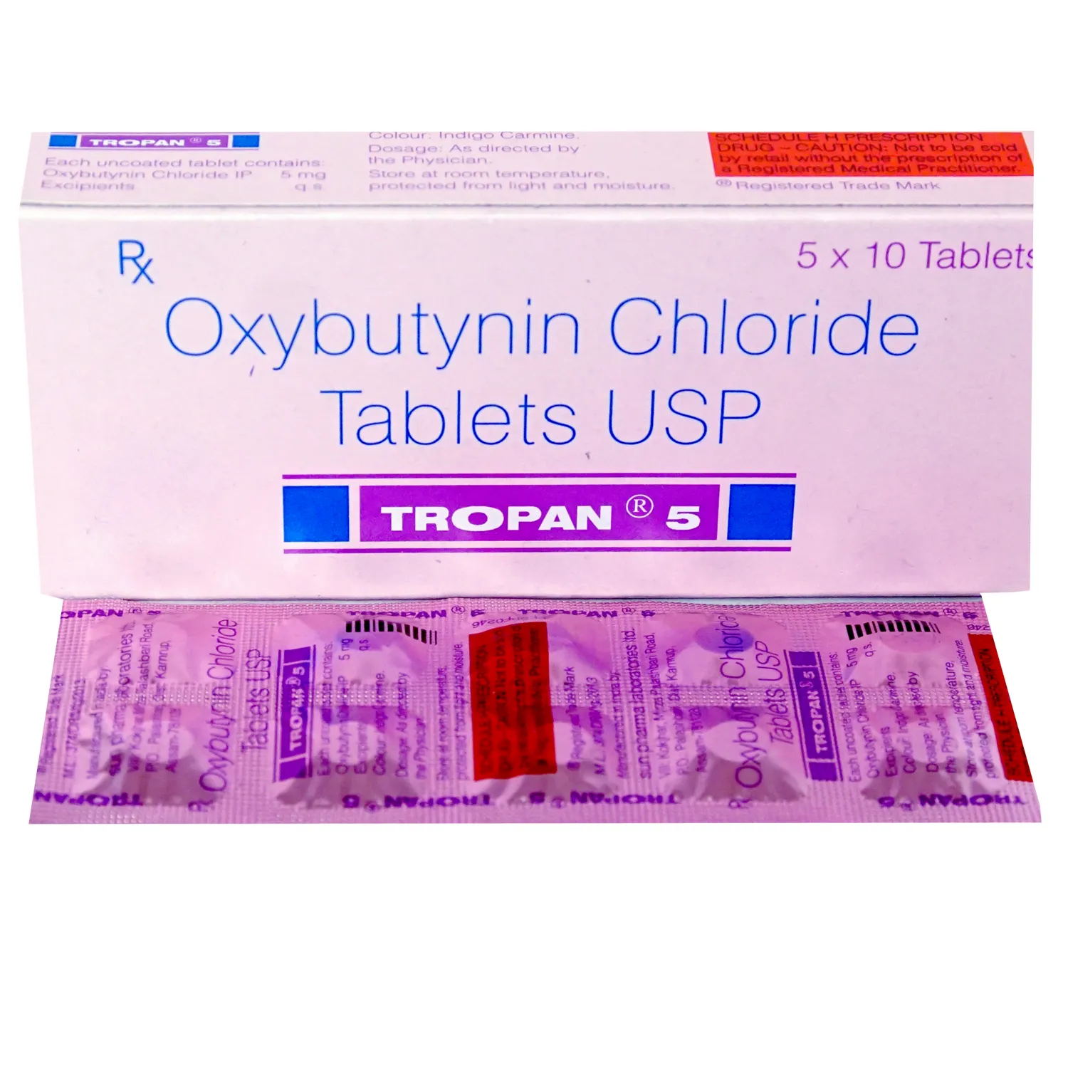 TROPAN 5MG TAB 10`S
