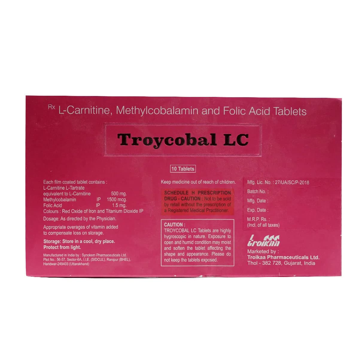 TROYCOBAL LC 10`S