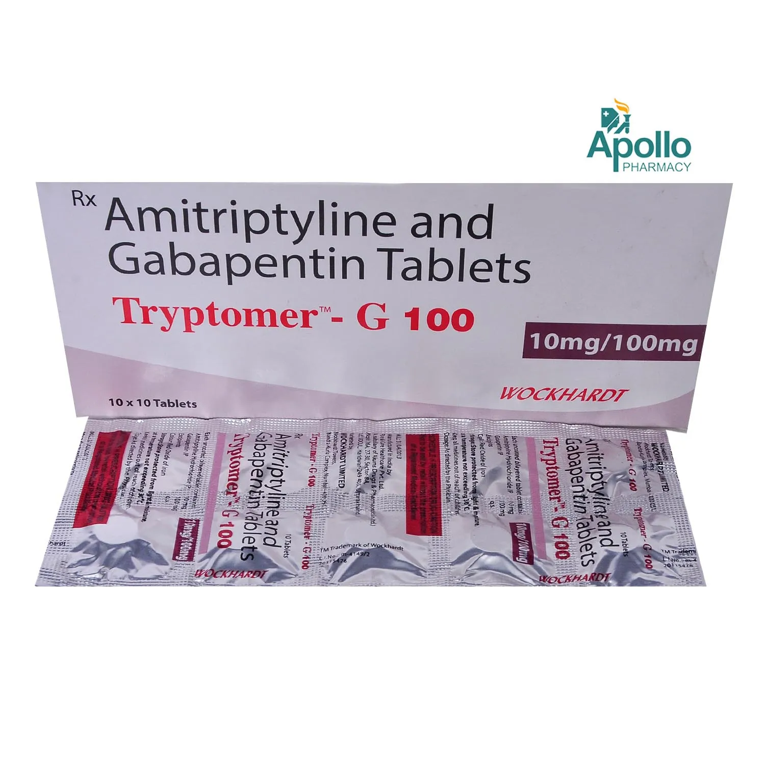 TRYPTOMER G 100MG TAB