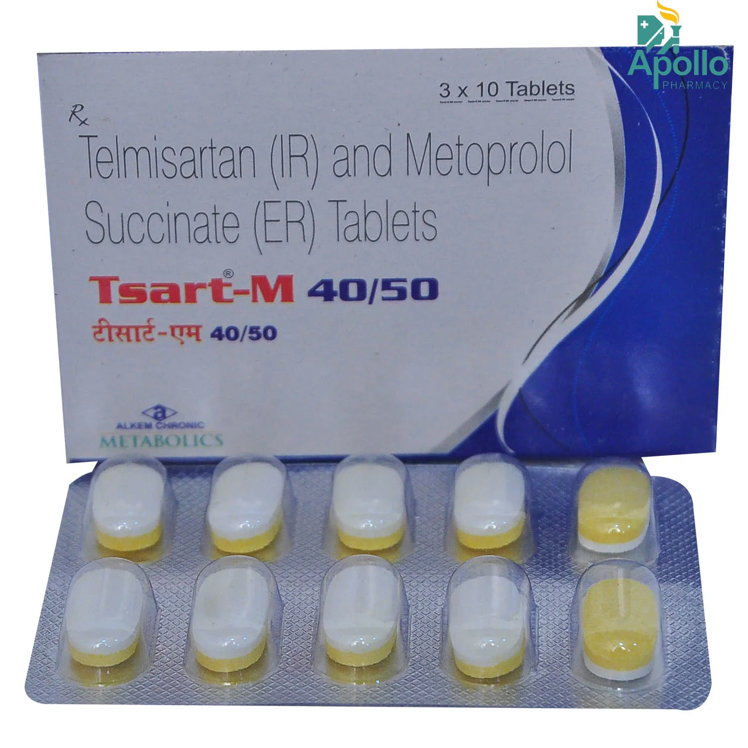 TSART M 40/50MG TAB