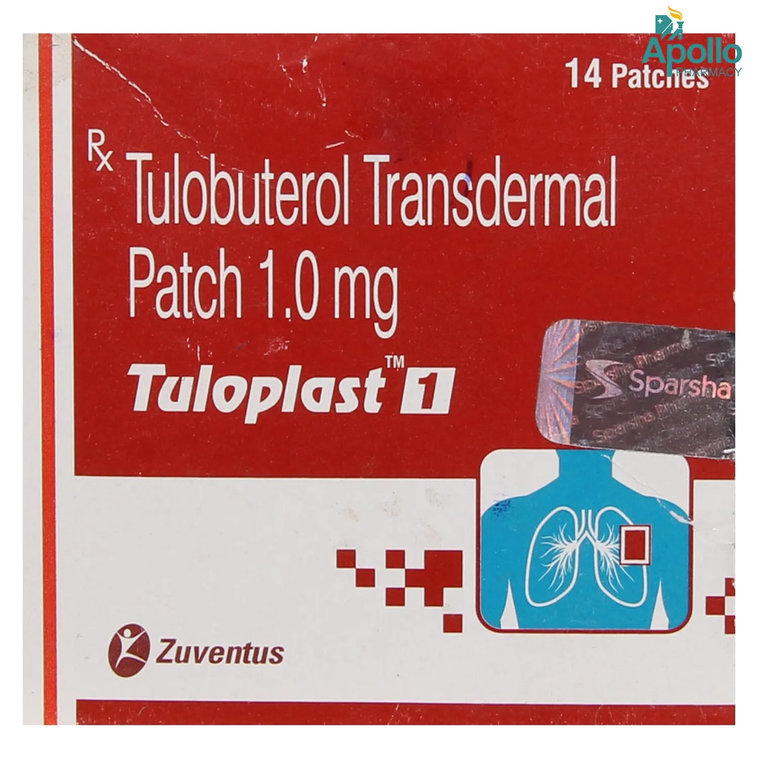 TULOPLAST 1MG PATCH