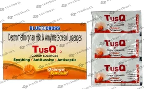 TUSQ-D COU LEMON LOZEN 6`S