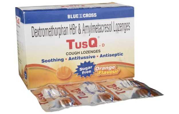 TUSQ-D COUGH LOZ S.F TAB