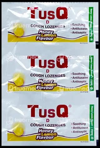 TUSQ-D LOZ HONEY/LEMON