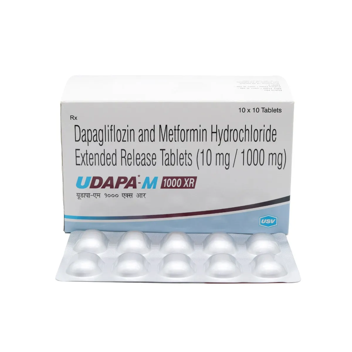 UDAPA M 10/1000MG XR TAB