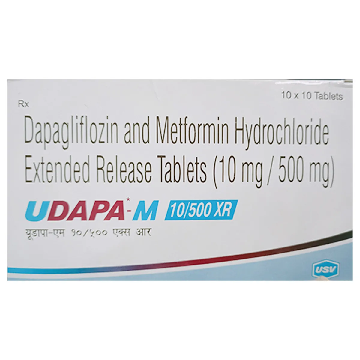 UDAPA M 10/500MG XR TAB