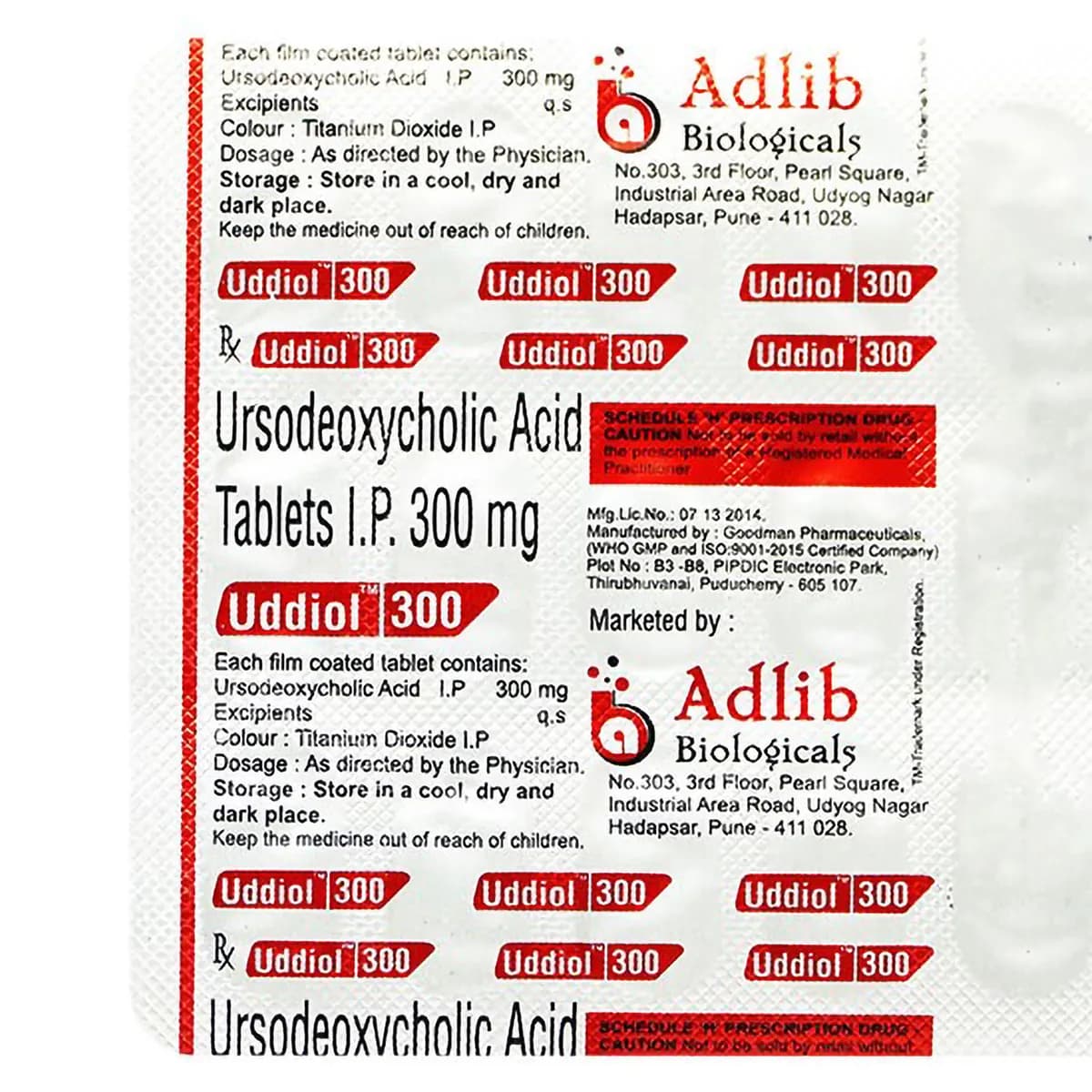 UDDIOL 300 TAB