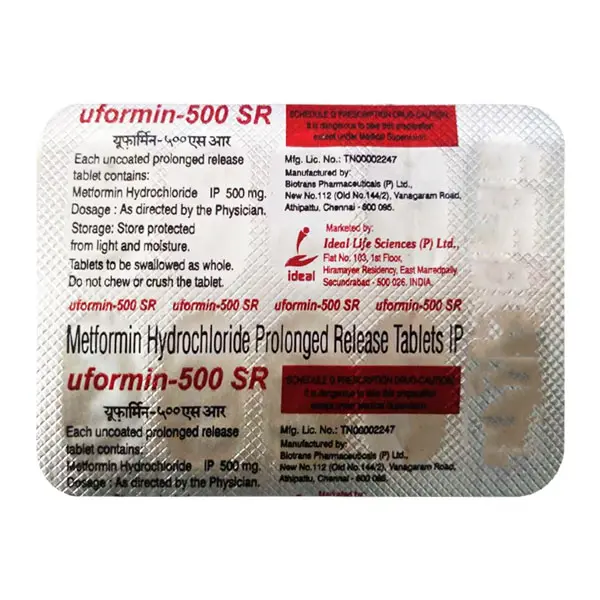 UFORMIN-500 SR TAB