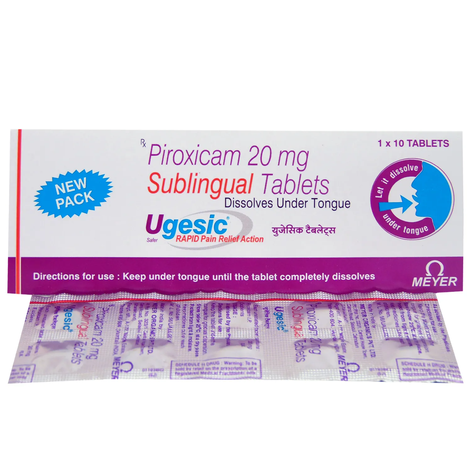 UGESIC 20MG TAB