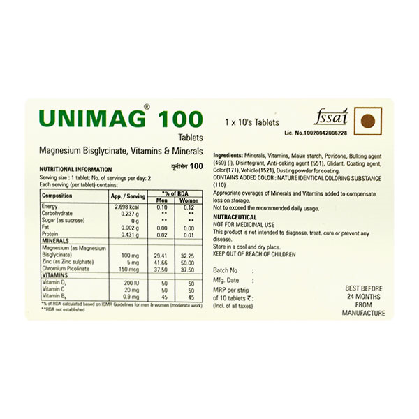 UNIMAG 100 TAB