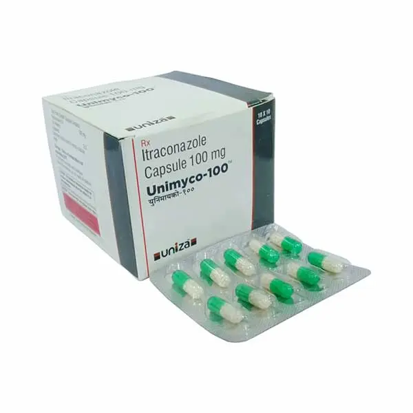 UNIMYCO-100MG CAP