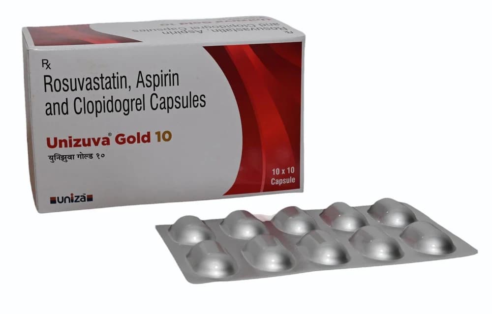 UNIZUVA GOLD 10MG CAP