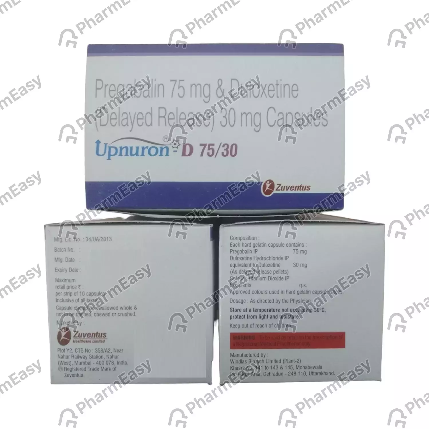 UPNURON D 75/30 CAPS