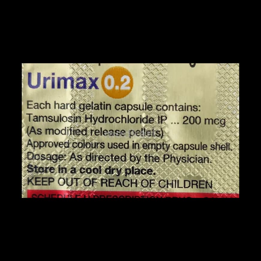 Urimax 0.2 Capsule