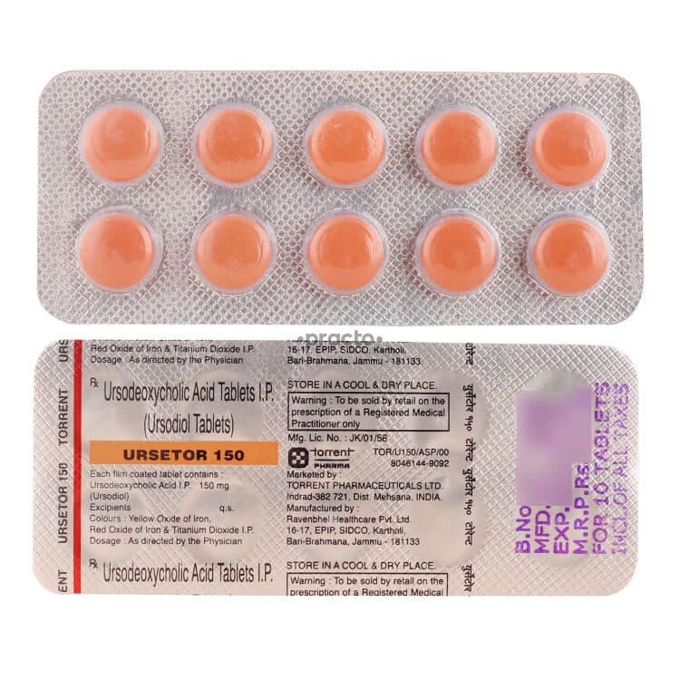 URSETOR 150MG TAB 10`S