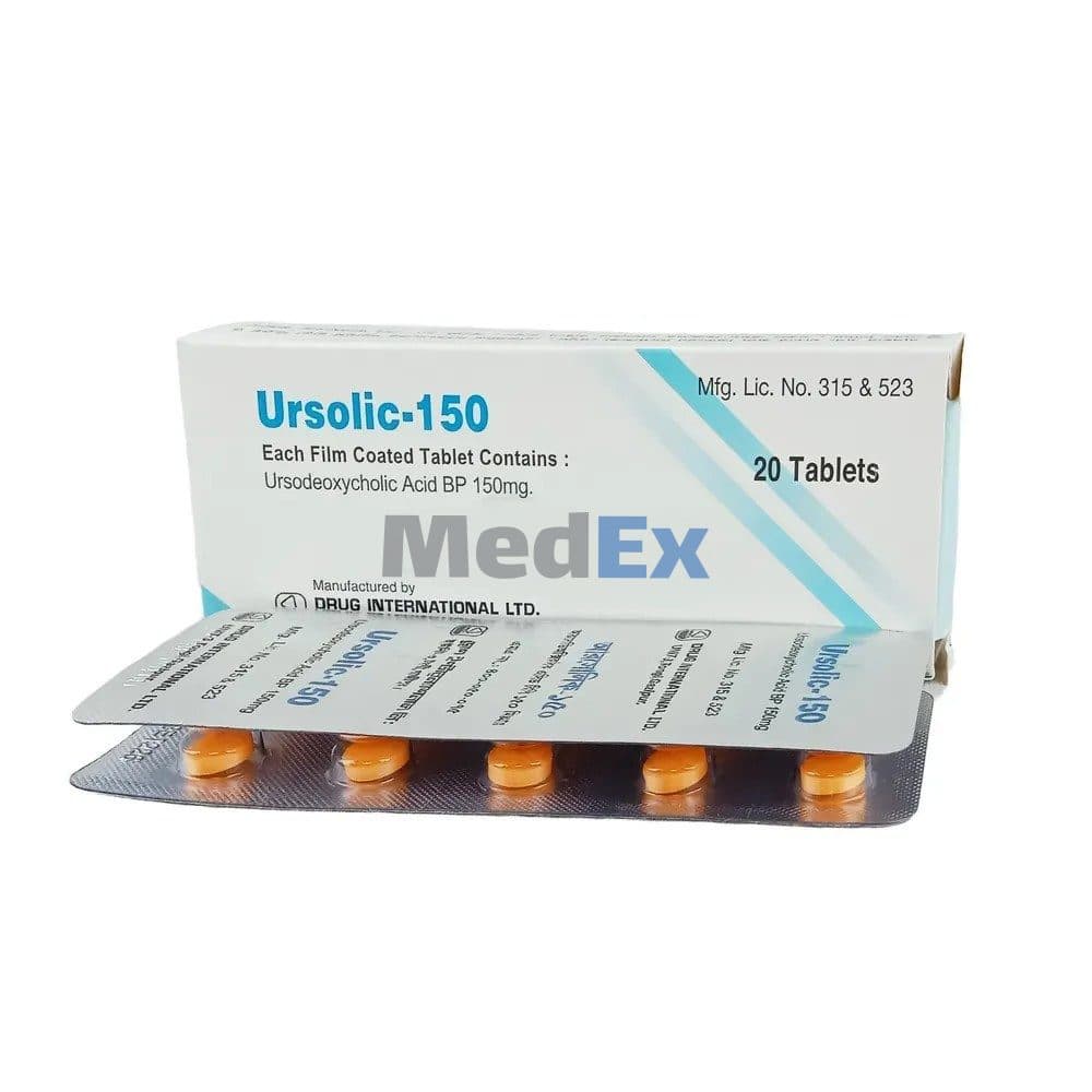 URSOLIC 150MG TAB