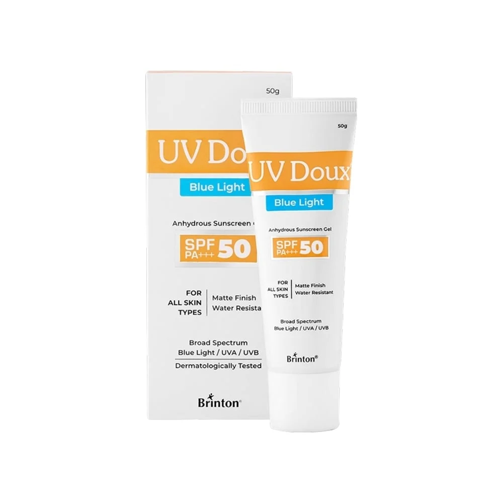 UV DOUX BLUE SUNSCRREN GEL