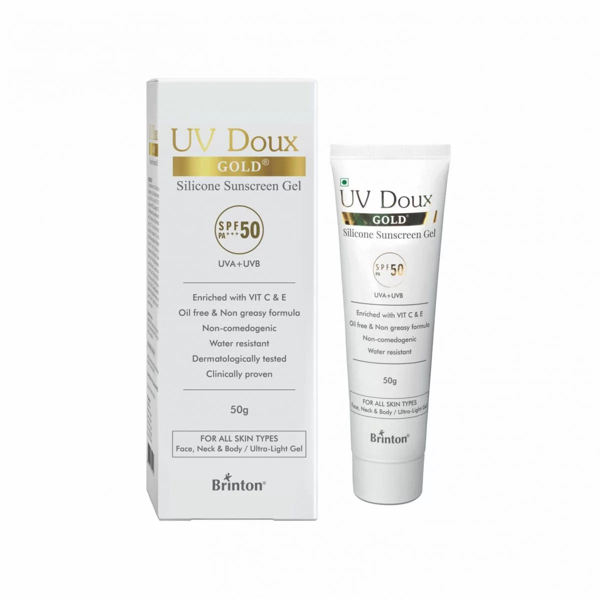 UV DOUX GOLD SUNSCREEN 100GM