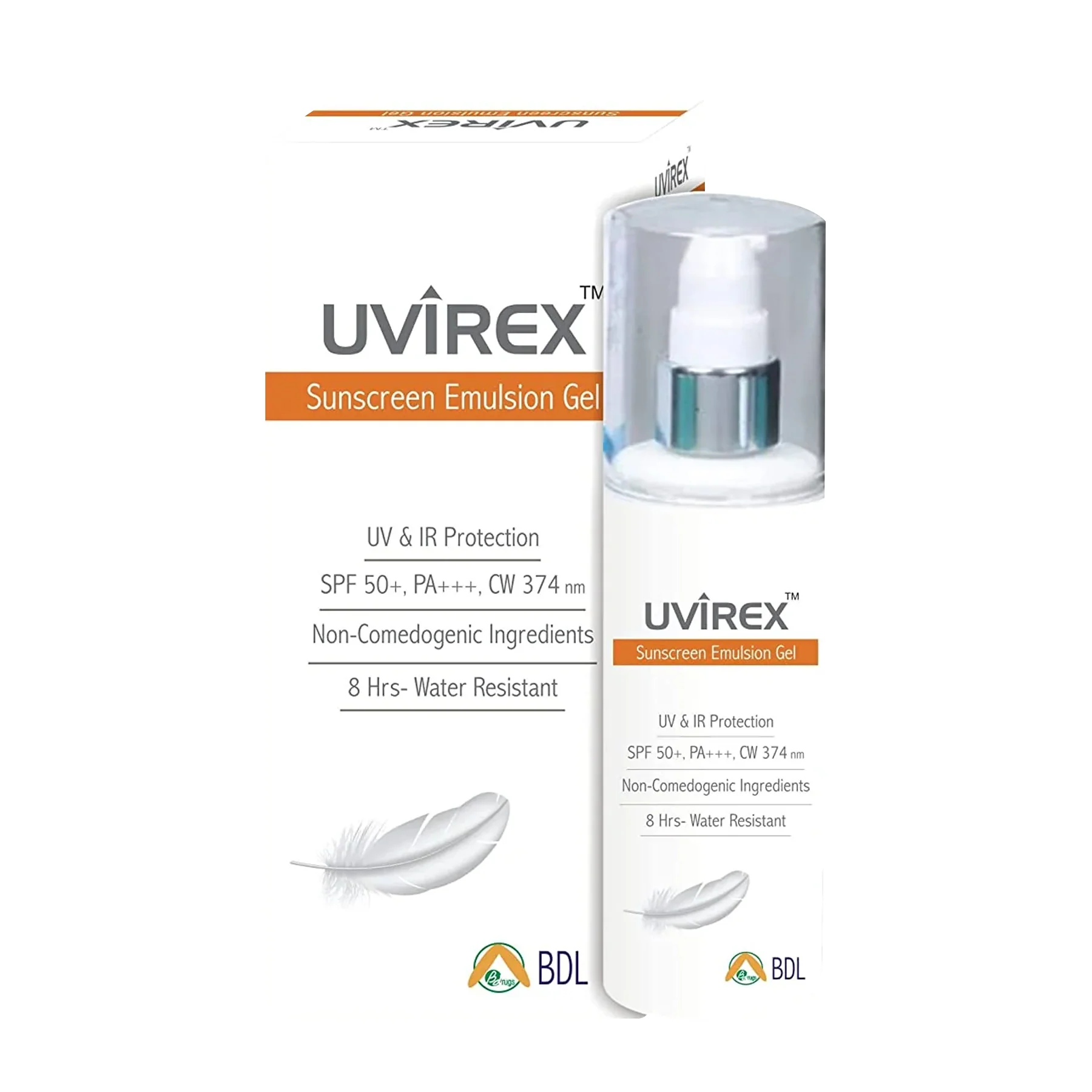 UVIREX SUNSCREEN EMUL GEL