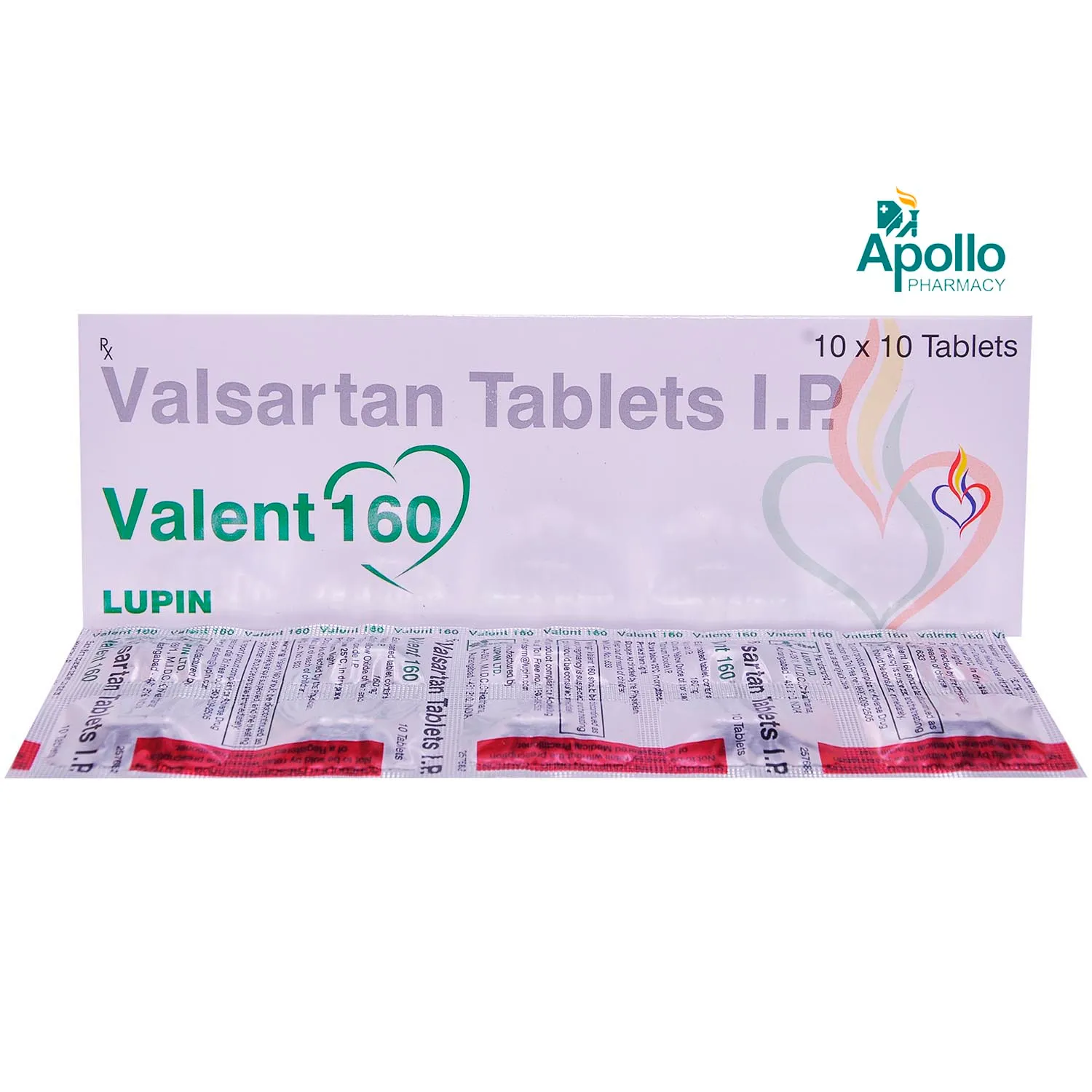 VALENT-160MG TAB 10`S