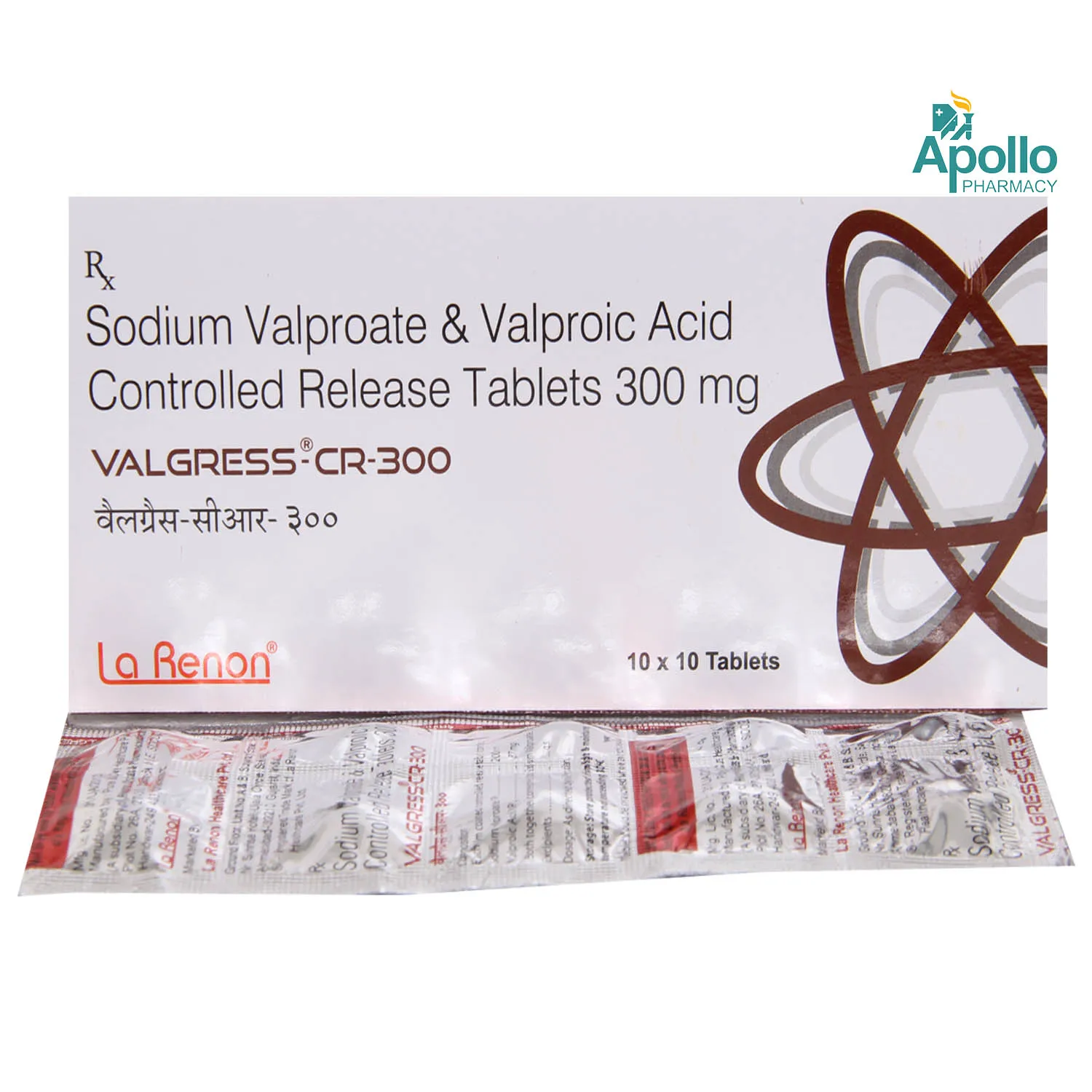 VALGRESS CR 300MG TAB