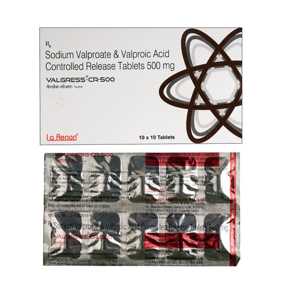 VALGRESS CR 500MG TAB