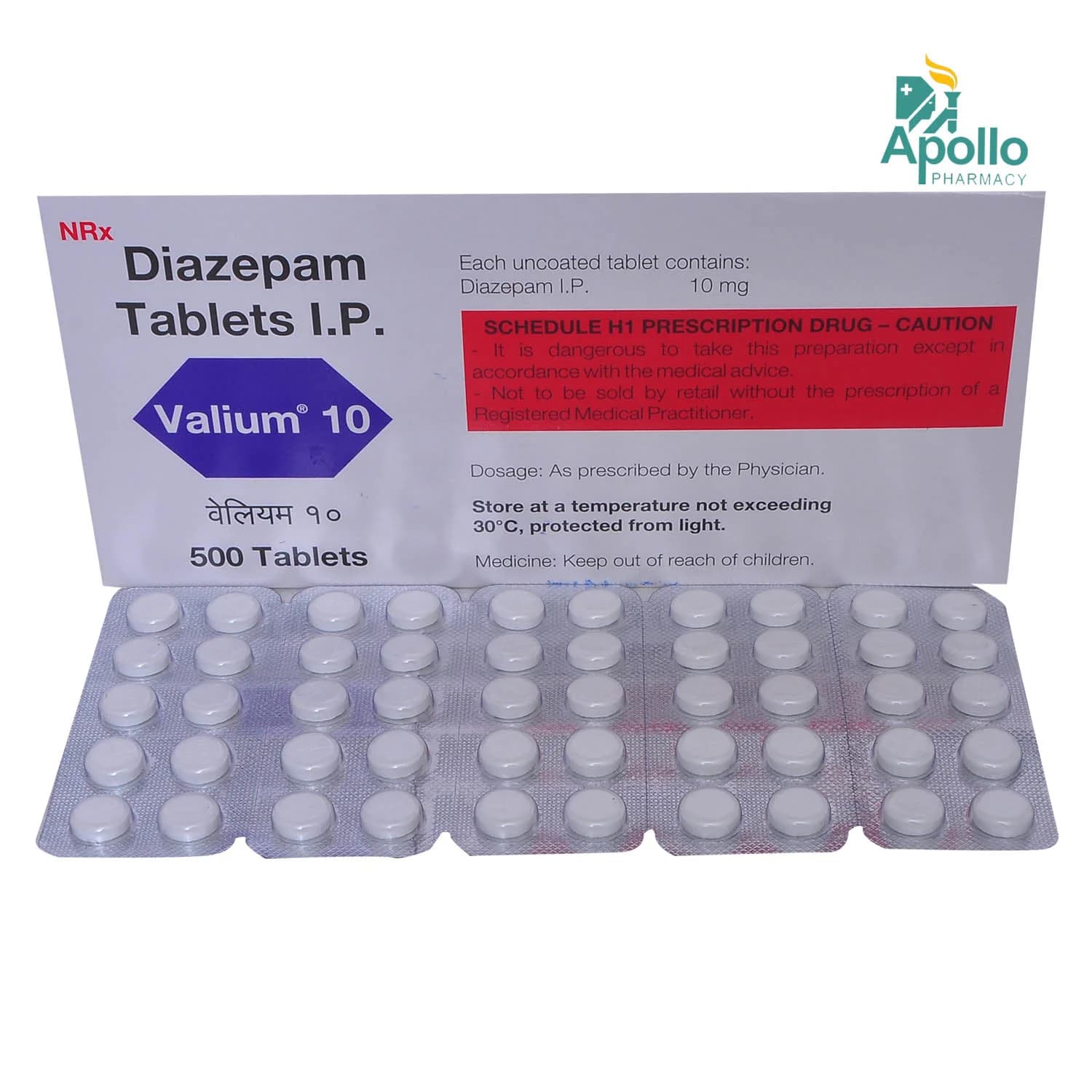 VALIUM 10MG TAB 10`S