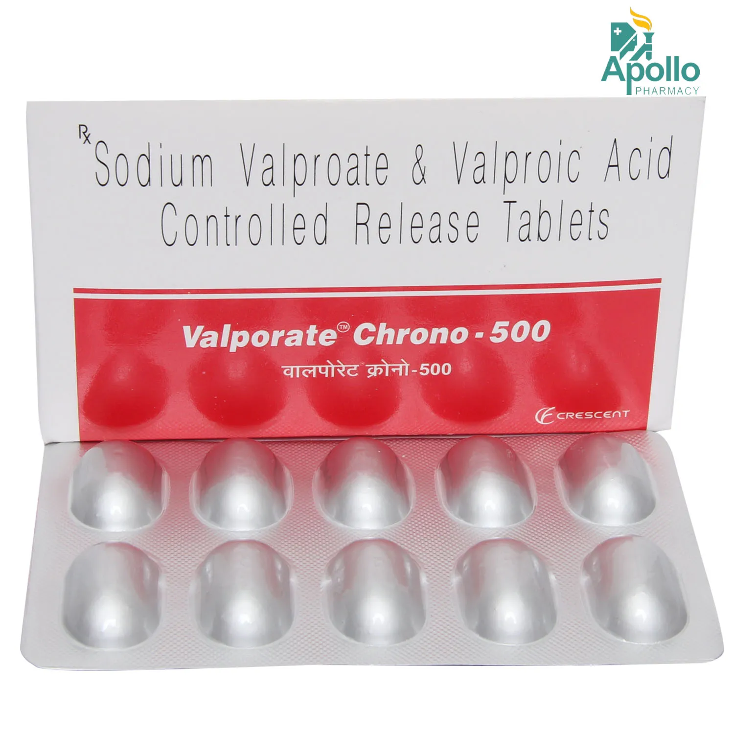 VALPORATE CHRONO 500MG TAB
