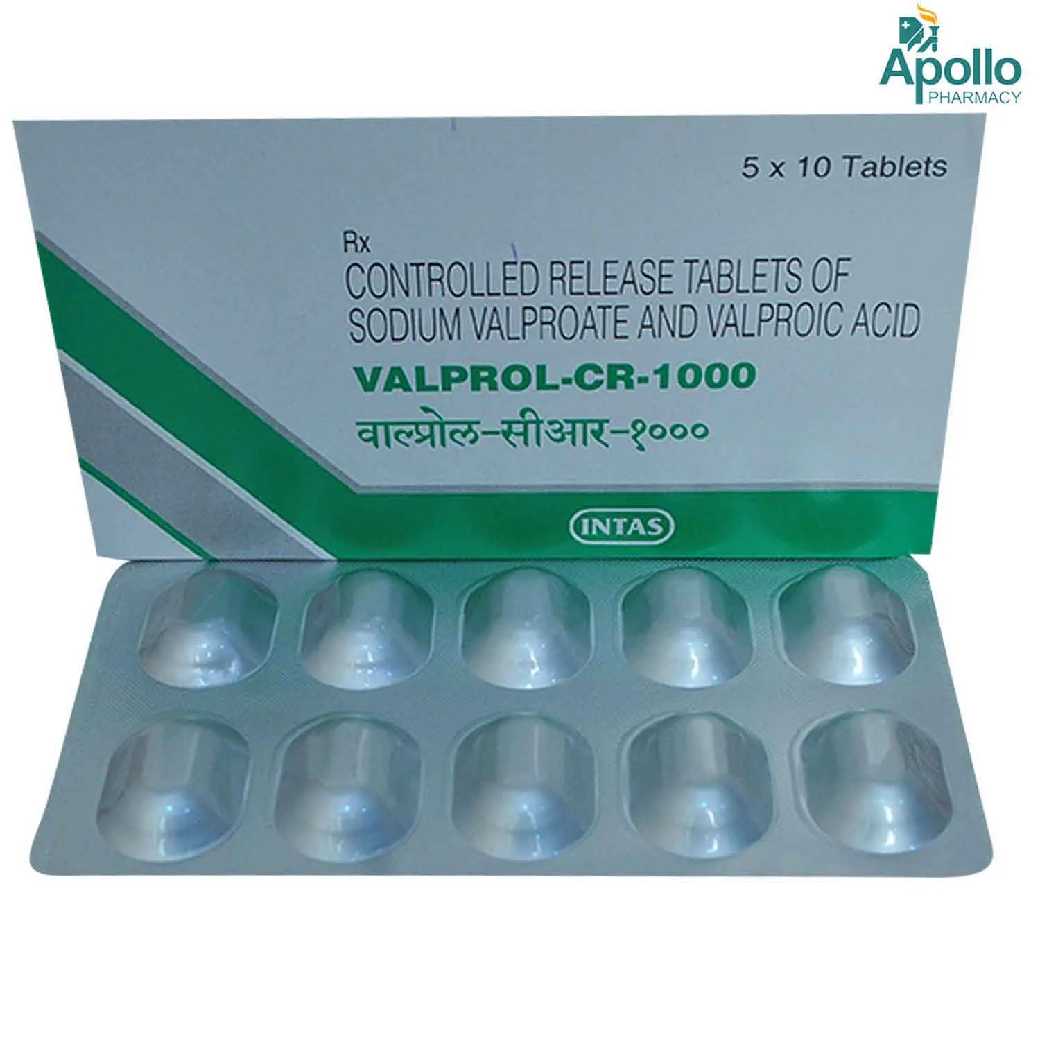 VALPROL CR 1000MG TAB