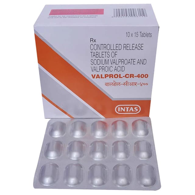 Valprol CR 400 Tab