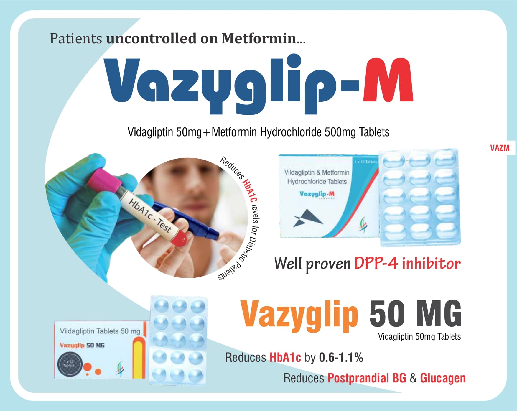 VAZYGLIP M TAB