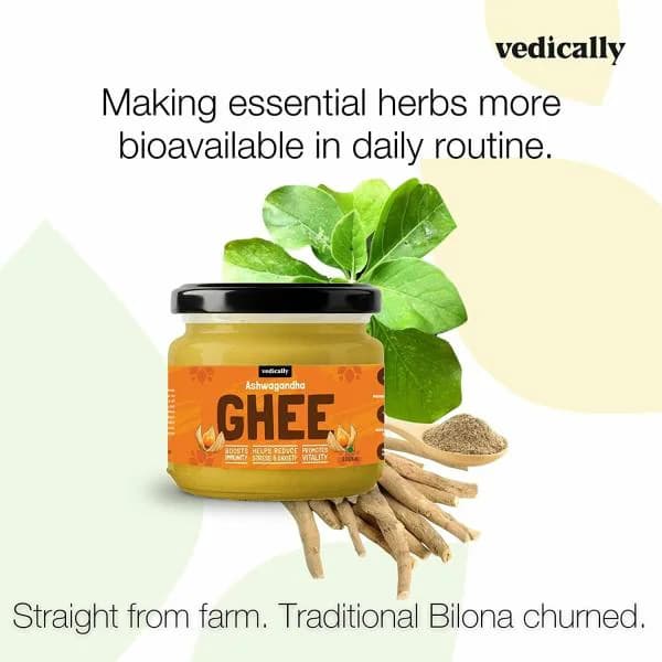 VEDICAPS NAT.GHEE+ASHWAGANDHA