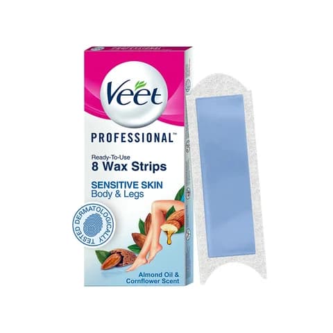 VEET C WAX STRIPS SENSITIVE