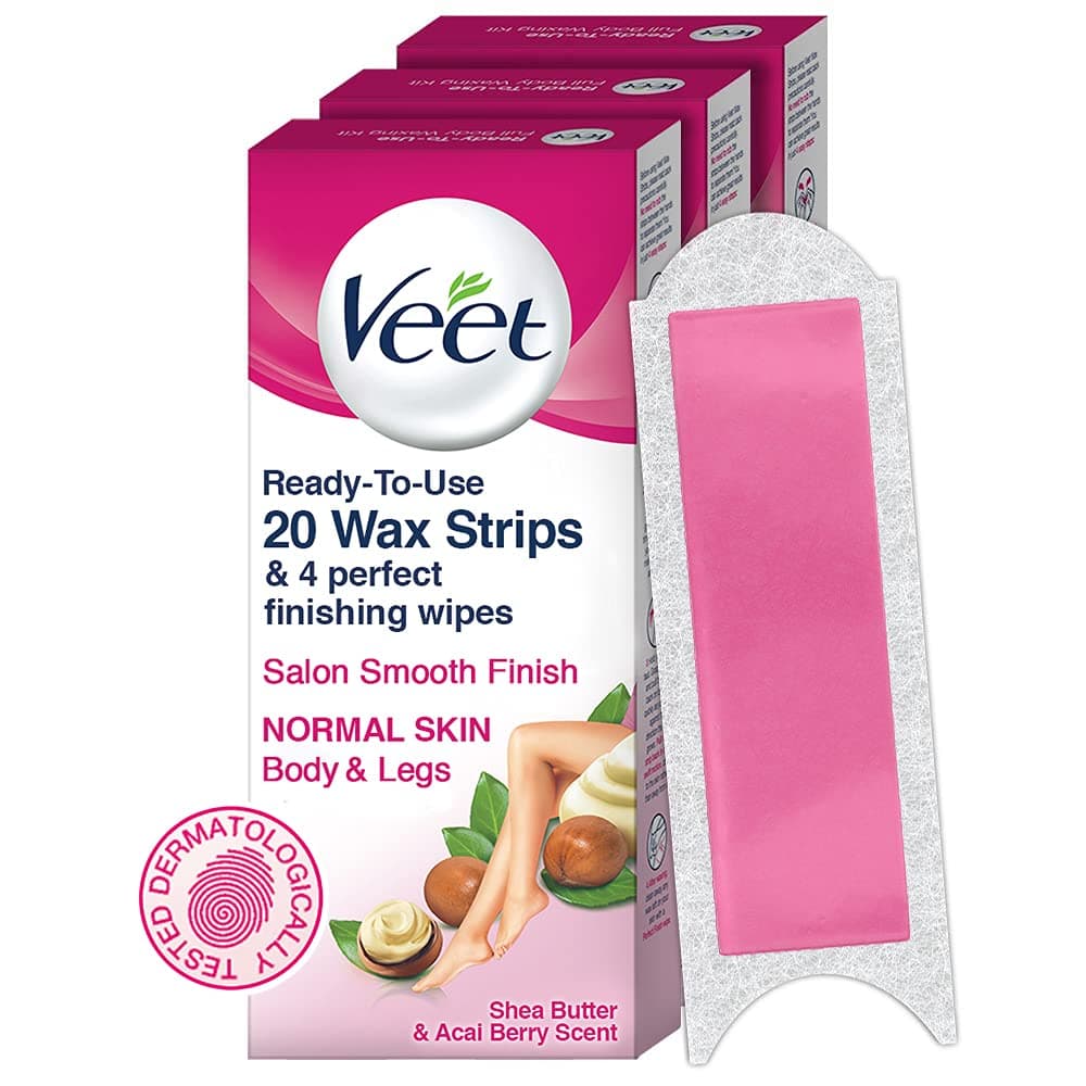 VEET WAX STRIPS NORMAL 20`S