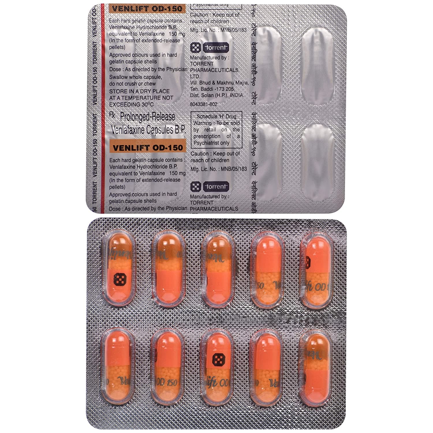 VENLIFT OD 150MG TAB