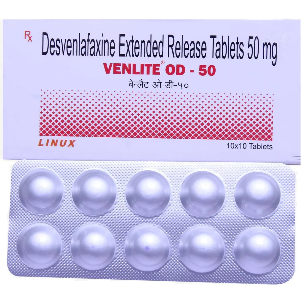 VENLITE CZ 50MG TAB