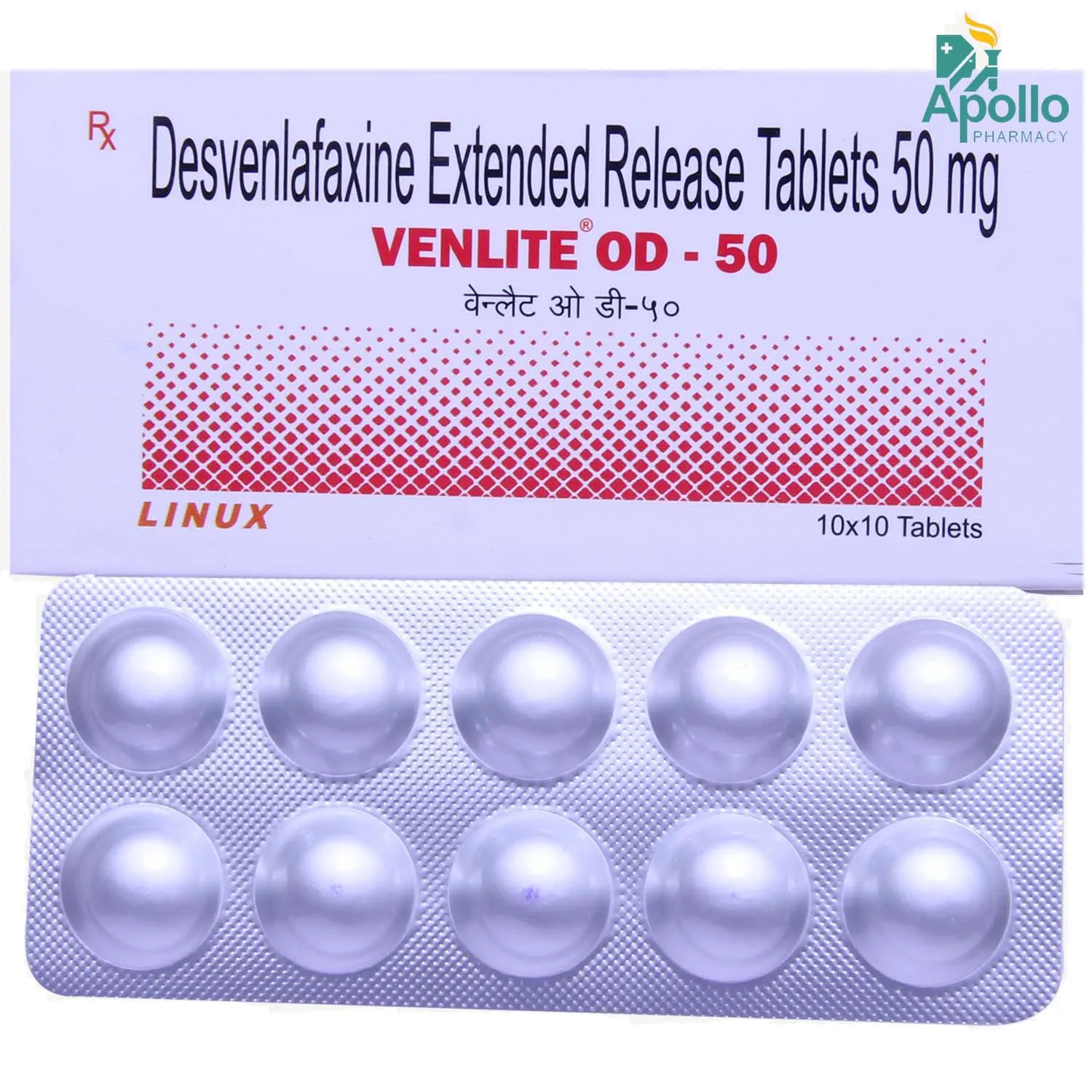 VENLITE OD 50MG TAB