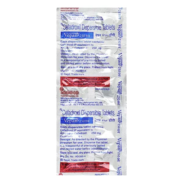 VEPAN -250MG DT TAB10`S